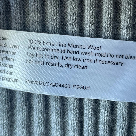 Eileen Fisher | Extra Fine Merino Wool Open Front Cardigan, S - Picture 3 of 5